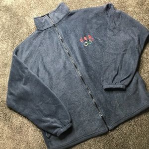 Vintage USA zip up jacket size large